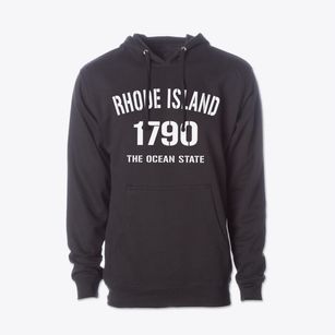  Rhode Island Established Cotton Hoodie Sweatshirt