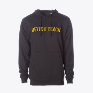Detroit Beach Michigan Timeless Retro Cotton Hoodie Sweatshirt