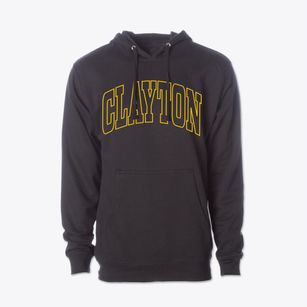 Clayton North Carolina Trendy Block Cotton Hoodie Sweatshirt