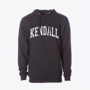 Kendall New York Varsity Cotton Hoodie Sweatshirt