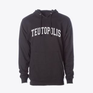 Teutopolis Illinois Varsity Cotton Hoodie Sweatshirt