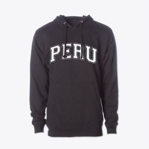 Peru Maine Varsity Cotton Hoodie Sweatshirt