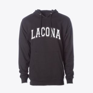 Lacona New York Varsity Cotton Hoodie Sweatshirt