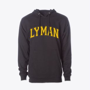 Lyman Maine Varsity Cotton Hoodie Sweatshirt