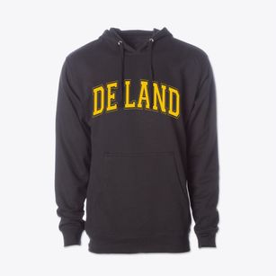 De Land Illinois Varsity Cotton Hoodie Sweatshirt