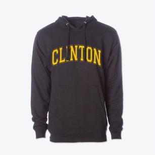 Clinton Oklahoma Varsity Cotton Hoodie Sweatshirt