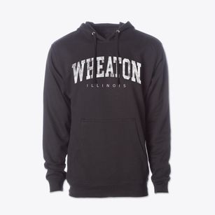 Wheaton Illinois Urban Vibe Cotton Hoodie Sweatshirt