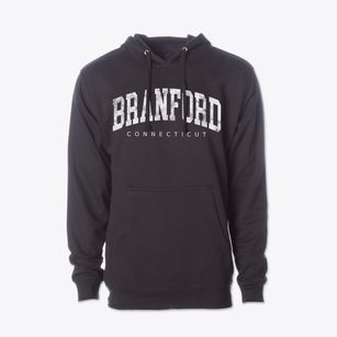 Branford Connecticut Urban Vibe Cotton Hoodie Sweatshirt
