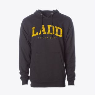 Ladd Illinois Urban Vibe Cotton Hoodie Sweatshirt