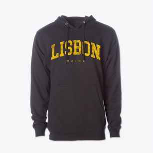 Lisbon Maine Urban Vibe Cotton Hoodie Sweatshirt