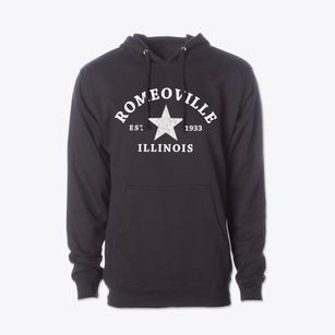 Romeoville Illinois Star Cotton Hoodie Sweatshirt