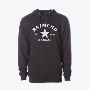 Raymond Kansas Star Cotton Hoodie Sweatshirt