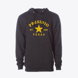 Presidio Texas Star Cotton Hoodie Sweatshirt