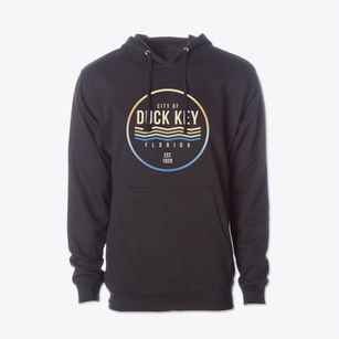 Duck Key Florida Color Fade Cotton Hoodie Sweatshirt