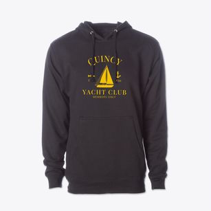 Quincy California Yacht Club Cotton Hoodie Sweatshirt