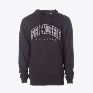 Friendship Arkansas Inline Cotton Hoodie Sweatshirt
