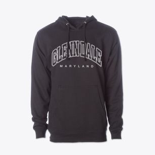Glenn Dale Maryland Inline Cotton Hoodie Sweatshirt