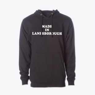 Lanesborough Massachusetts Classic 70s Cotton Hoodie Sweatshirt
