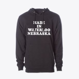 Waterloo Nebraska Classic 70s Cotton Hoodie Sweatshirt