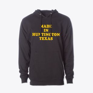 Huntington Texas Classic 70s Cotton Hoodie Sweatshirt