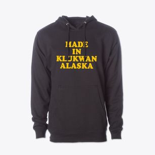 Klukwan Alaska Classic 70s Cotton Hoodie Sweatshirt