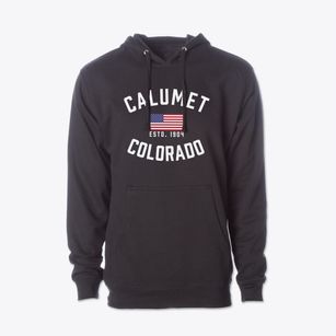 Calumet Colorado Patriot Cotton Hoodie Sweatshirt