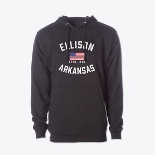 Ellison Arkansas Patriot Cotton Hoodie Sweatshirt