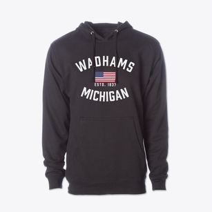 Wadhams Michigan Patriot Cotton Hoodie Sweatshirt