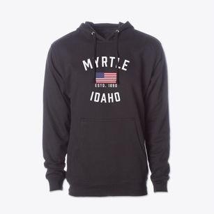 Myrtle Idaho Patriot Cotton Hoodie Sweatshirt
