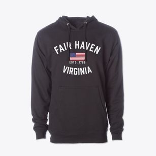 Fair Haven Virginia Patriot Cotton Hoodie Sweatshirt