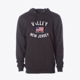Valley New Jersey Patriot Cotton Hoodie Sweatshirt