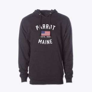Parrot Maine Patriot Cotton Hoodie Sweatshirt