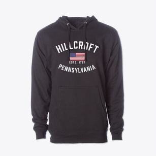 Hillcroft Pennsylvania Patriot Cotton Hoodie Sweatshirt