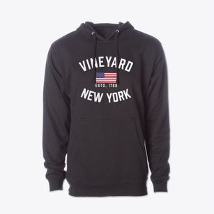 Vineyard New York Patriot Cotton Hoodie Sweatshirt