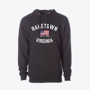 Raketown Virginia Patriot Cotton Hoodie Sweatshirt