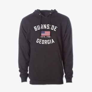 Burnside Georgia Patriot Cotton Hoodie Sweatshirt