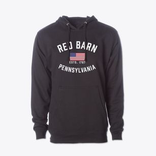 Red Barn Pennsylvania Patriot Cotton Hoodie Sweatshirt