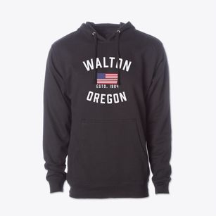 Walton Oregon Patriot Cotton Hoodie Sweatshirt