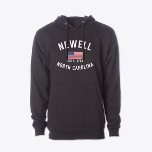 Newell North Carolina Patriot Cotton Hoodie Sweatshirt