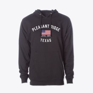 Pleasant Ridge Texas Patriot Cotton Hoodie Sweatshirt