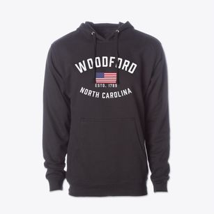 Woodford North Carolina Patriot Cotton Hoodie Sweatshirt