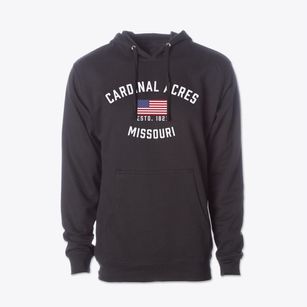Cardinal Acres Missouri Patriot Cotton Hoodie Sweatshirt