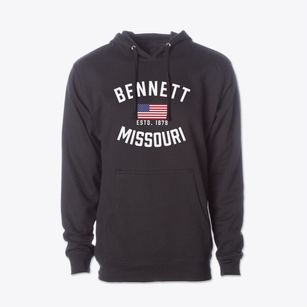 Bennett Missouri Patriot Cotton Hoodie Sweatshirt