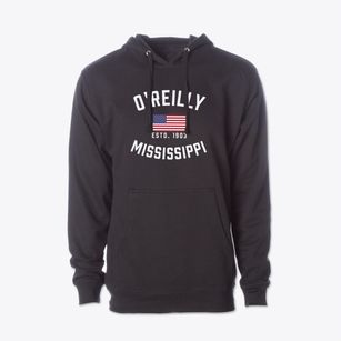 O'reilly Mississippi Patriot Cotton Hoodie Sweatshirt