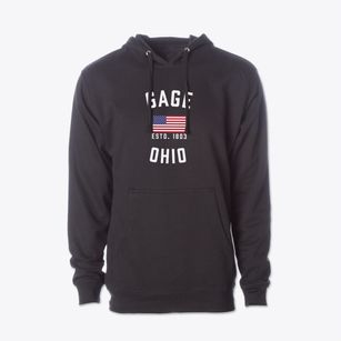 Gage Ohio Patriot Cotton Hoodie Sweatshirt