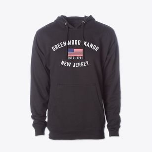 Greenwood Manor New Jersey Patriot Cotton Hoodie Sweatshirt