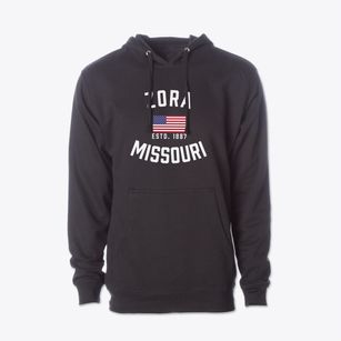 Zora Missouri Patriot Cotton Hoodie Sweatshirt