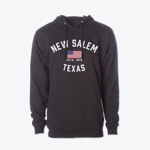 New Salem Texas Patriot Cotton Hoodie Sweatshirt