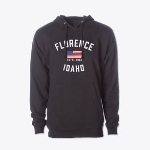 Florence Idaho Patriot Cotton Hoodie Sweatshirt