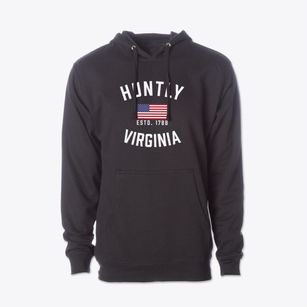 Huntly Virginia Patriot Cotton Hoodie Sweatshirt